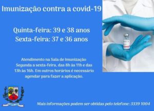 Erebango recebe novo quantitativo de doses contra a covid e amplia vacinação