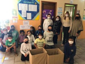 Solidariedade desde cedo: estudantes de Erebango se engajam em ações sociais