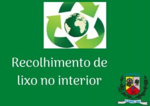 Produtores rurais: coleta de lixo seco será nesta quarta-feira